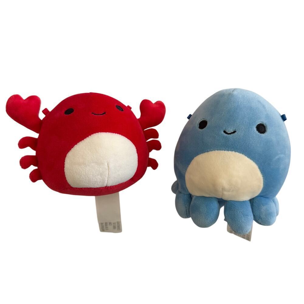 Squishmallows 2 Pack Under the Sea Dog Toys in Multi​​